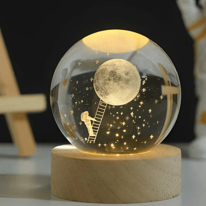 Enchanting Glass Bedside Lamp 4