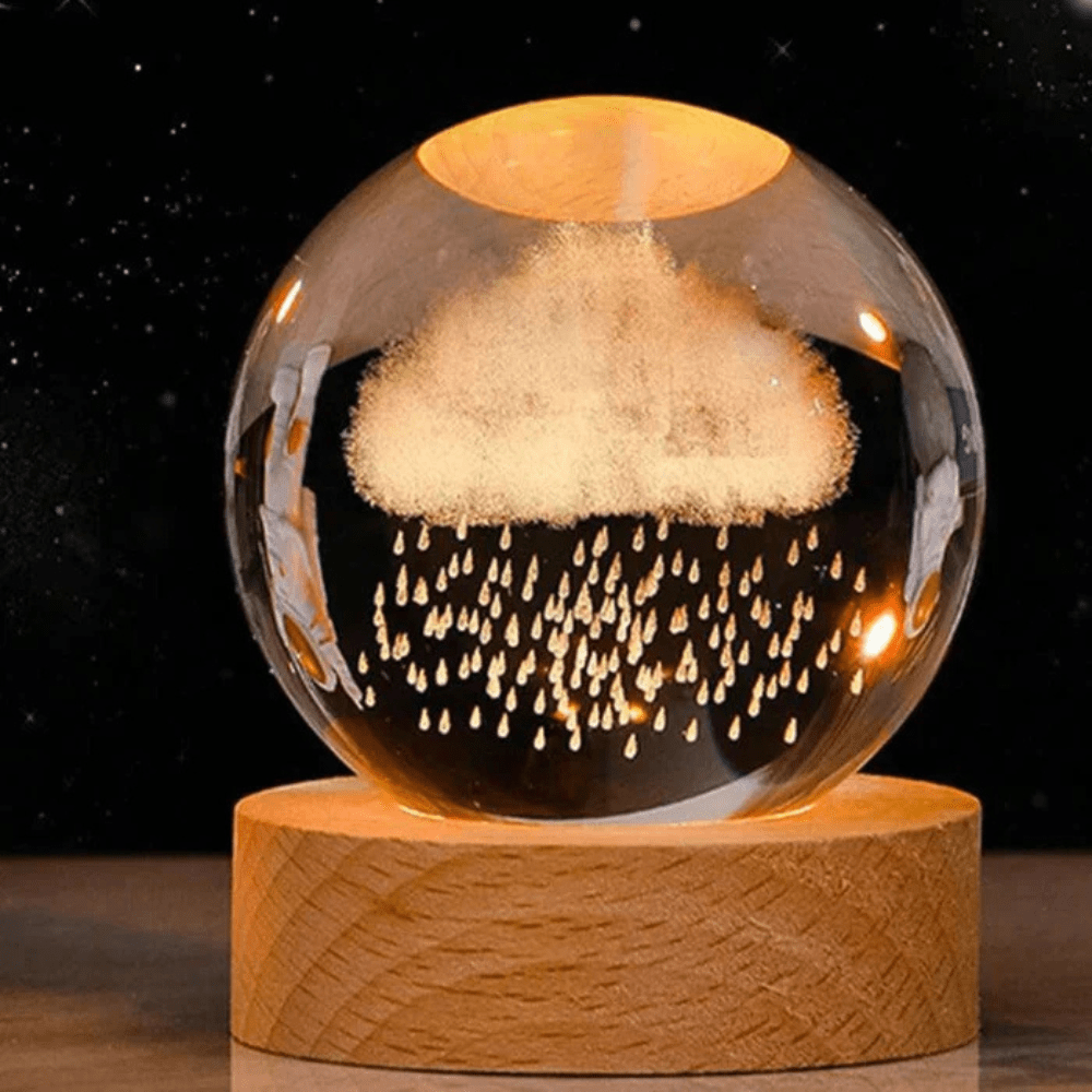 Enchanting Glass Bedside Lamp 5