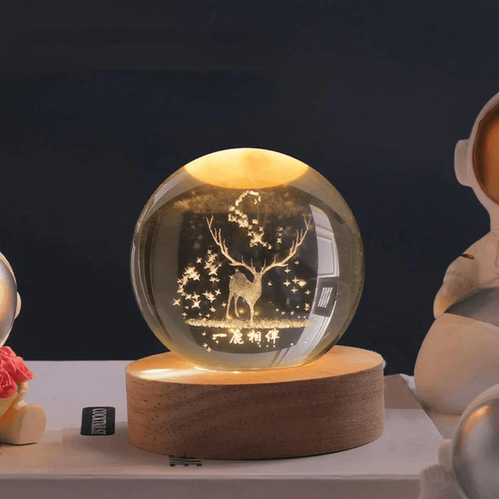 Enchanting Glass Bedside Lamp 7