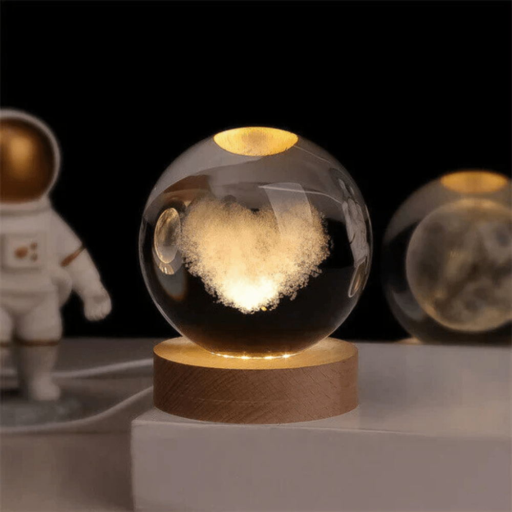 Enchanting Glass Bedside Lamp 8