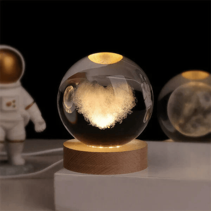 Enchanting Glass Bedside Lamp 8