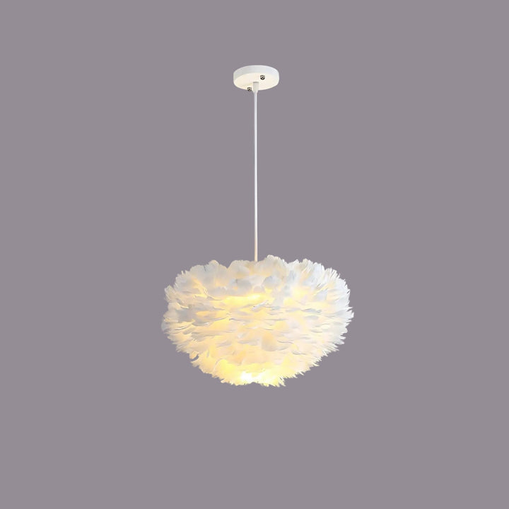 Feather Chandelier Light 7