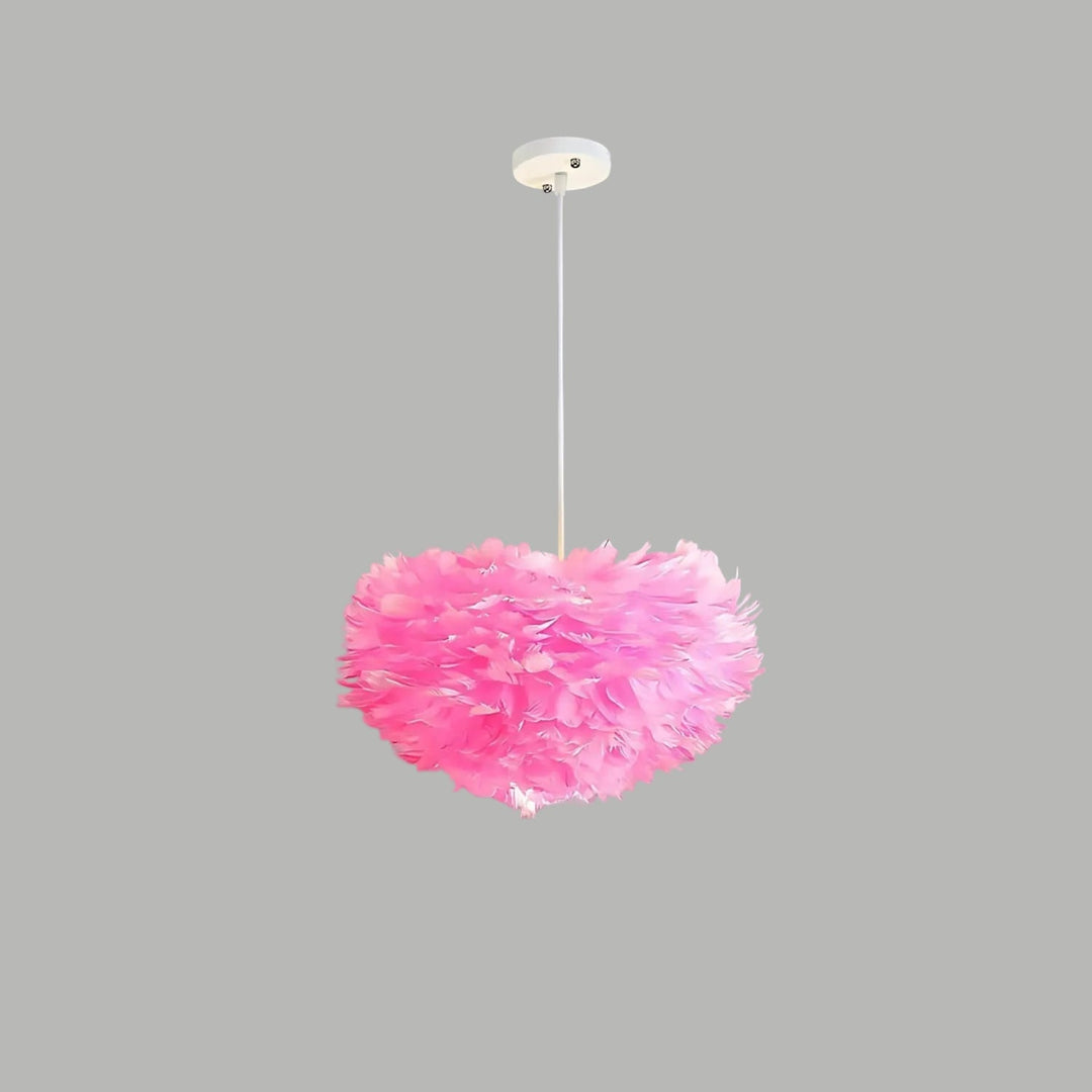Feather Chandelier Light 8
