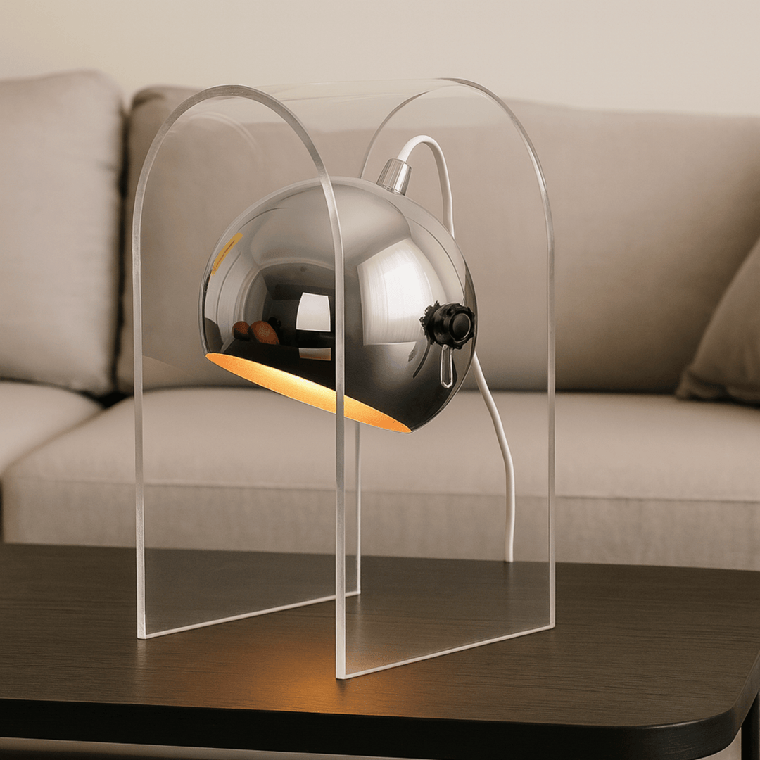 Frosted Glass Wax Warmer Lamp 2