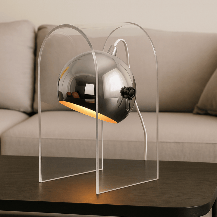 Frosted Glass Wax Warmer Lamp 2