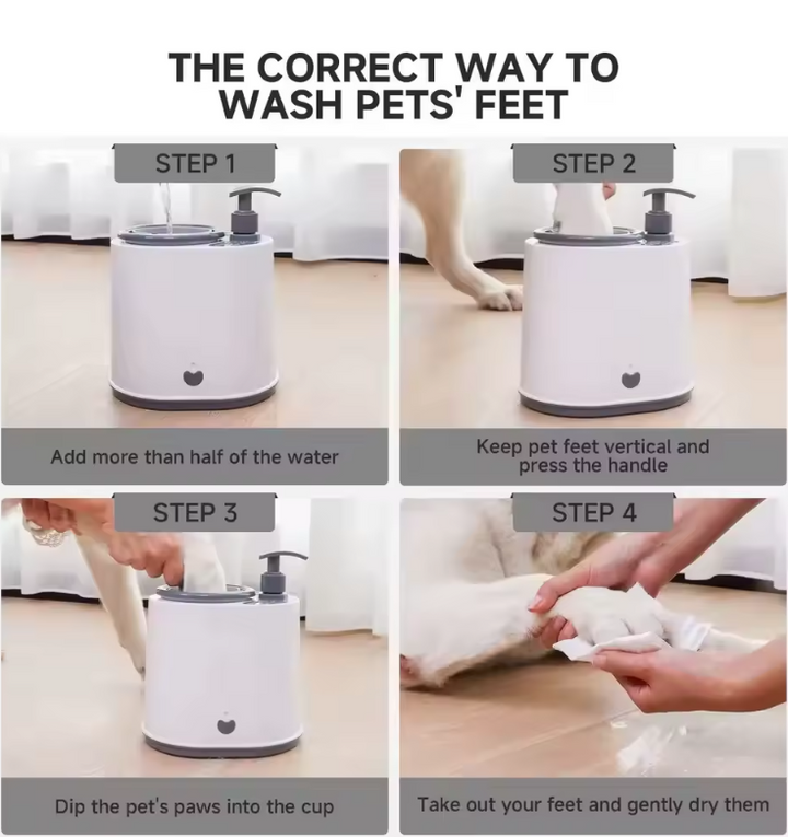Gentle Silicone Dog Paw Cleaner 4