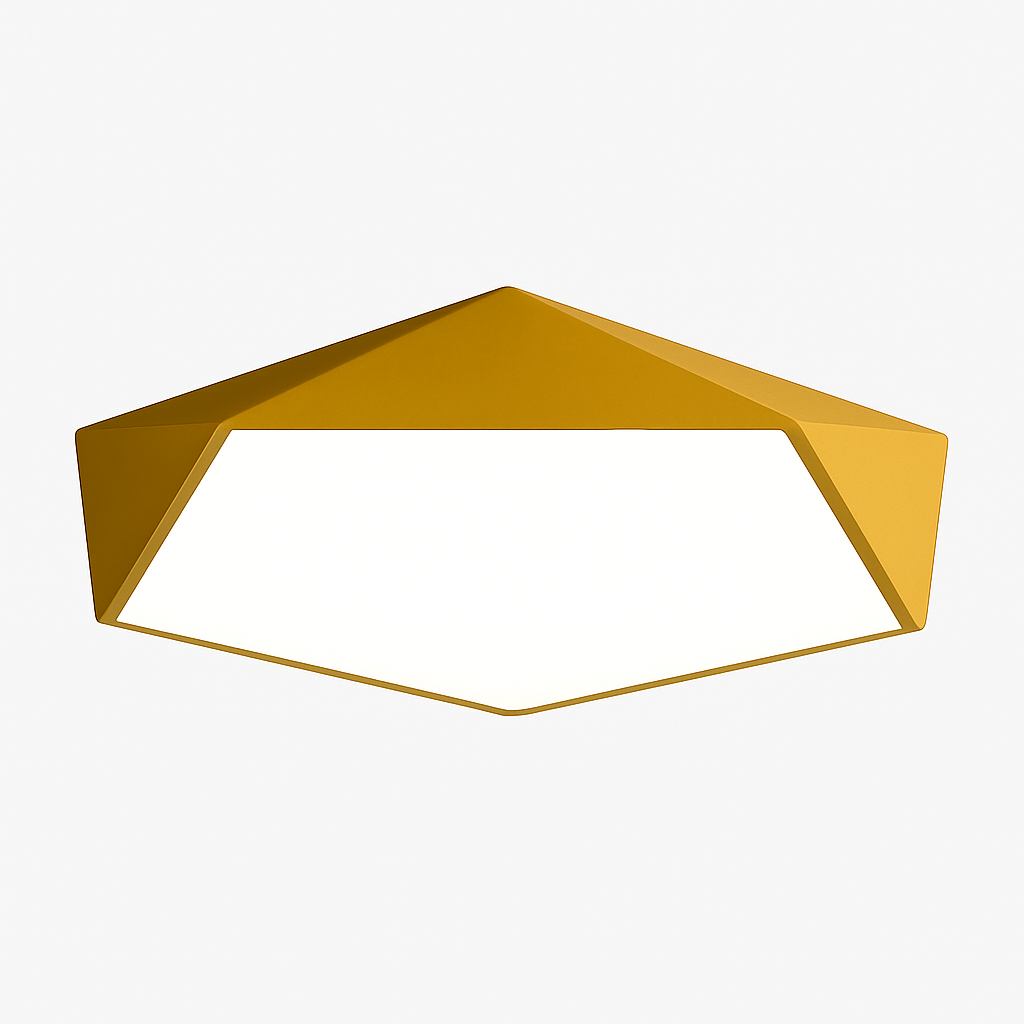 Geometric LED Ceiling Light 1