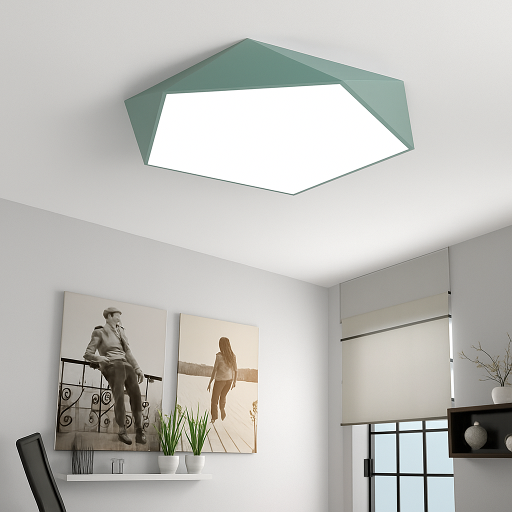 Geometric LED Ceiling Light 3