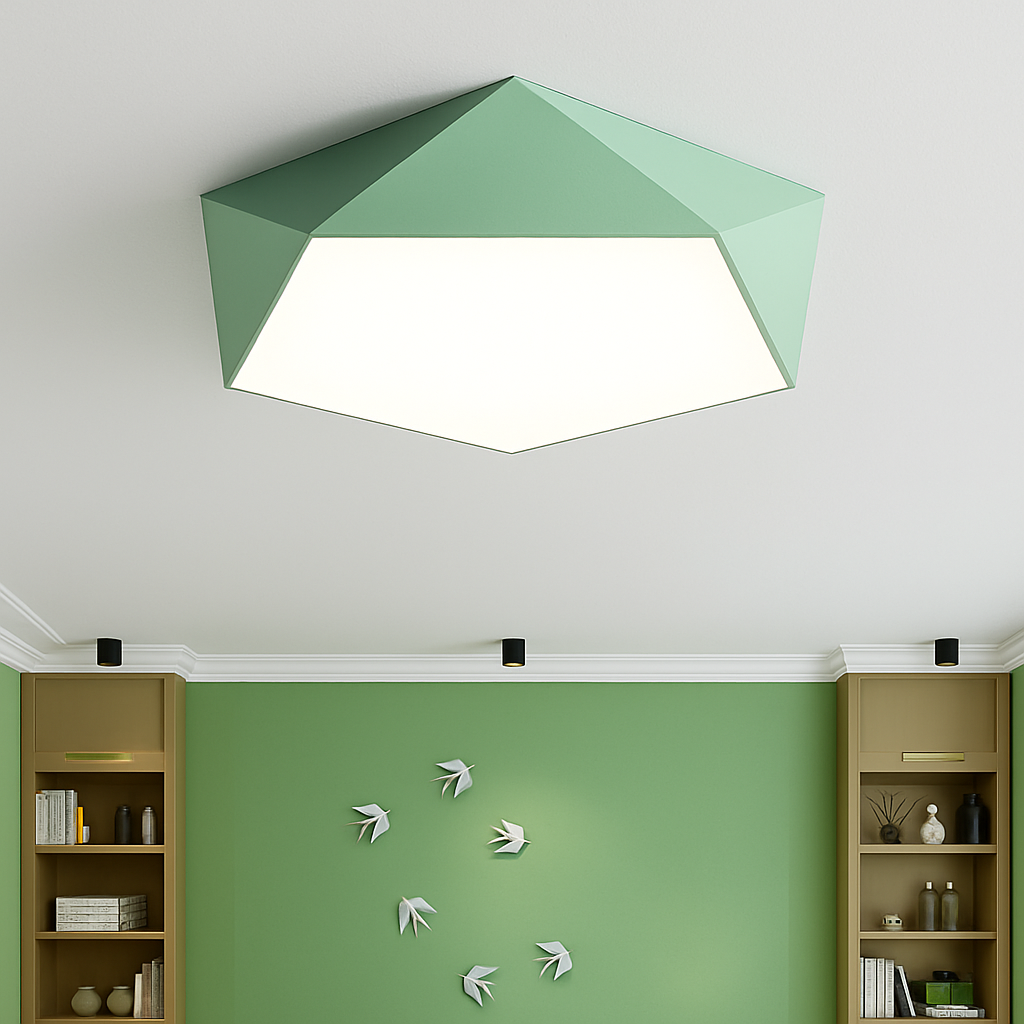 Geometric LED Ceiling Light 4