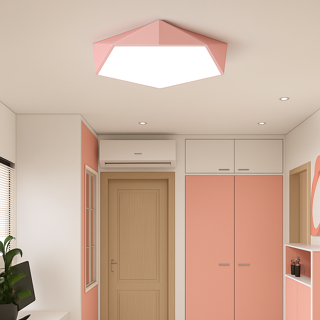 Geometric LED Ceiling Light 5