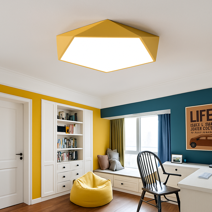 Geometric LED Ceiling Light 6