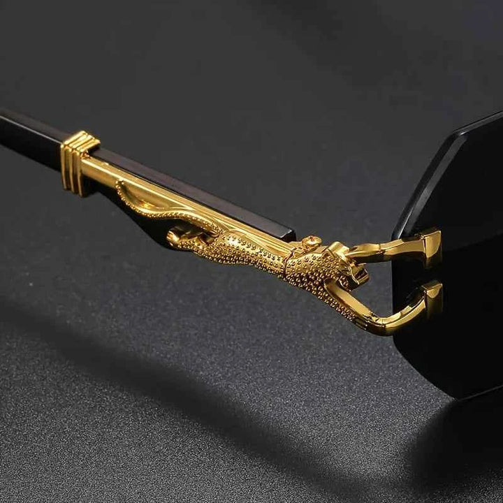 Geometric Leopard Sunglasses 6
