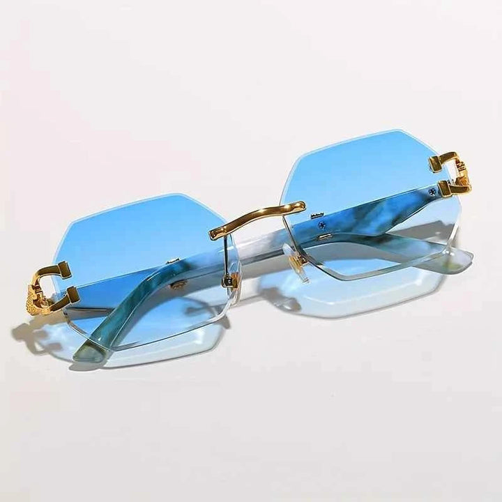 Geometric Leopard Sunglasses 8
