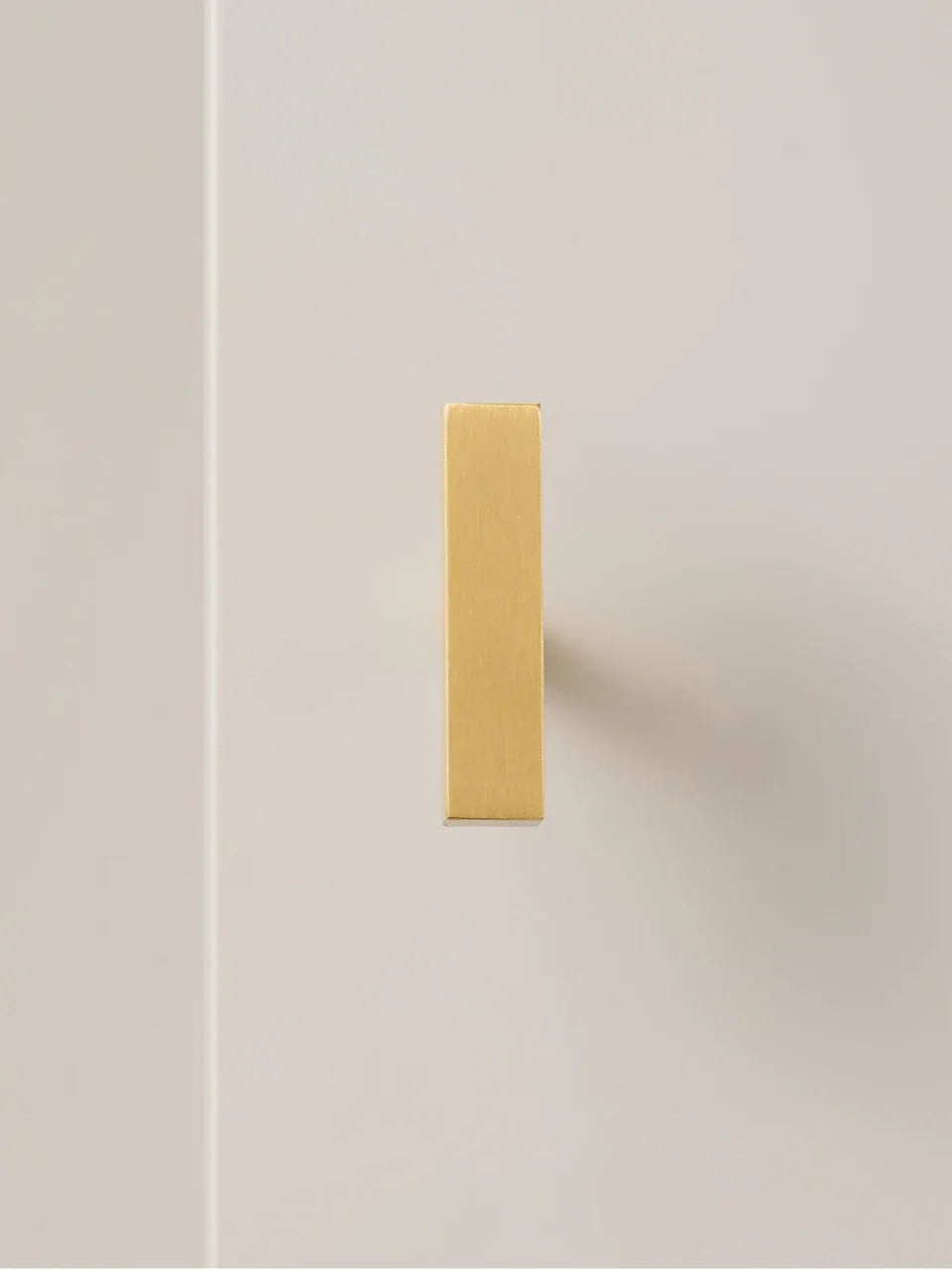 Solid Brass Square Cabinet Pull