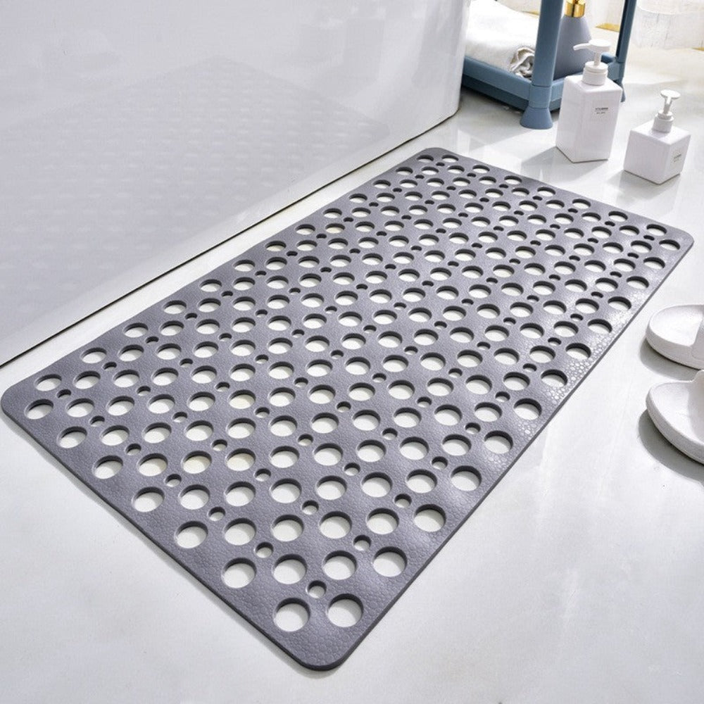 Premium Non-Slip Antibacterial Shower Mat with Suction Cups for Safety & Hygiene