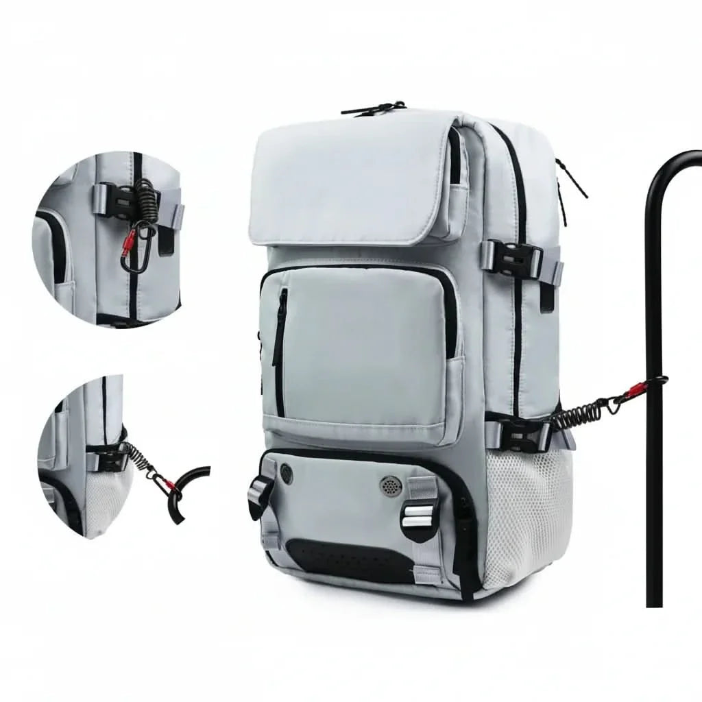 Water-Resistant USB Travel Backpack