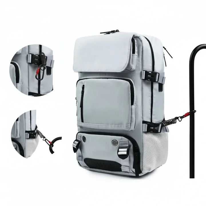 Water-Resistant USB Travel Backpack