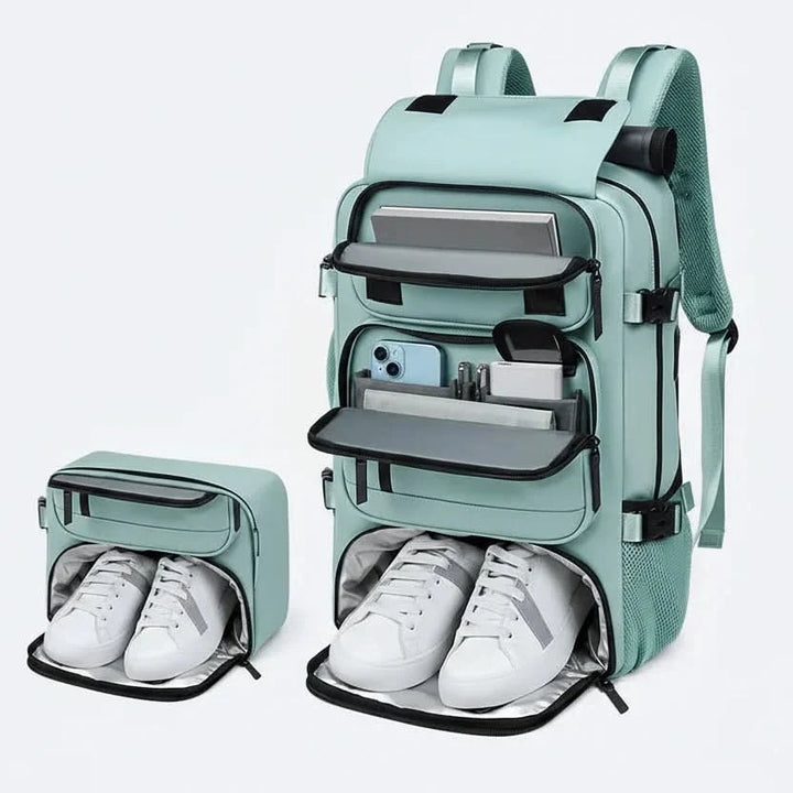 Water-Resistant USB Travel Backpack