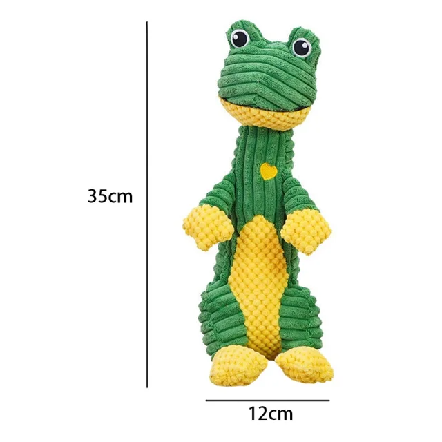 Velvet Plush Squeaker Chew Toy