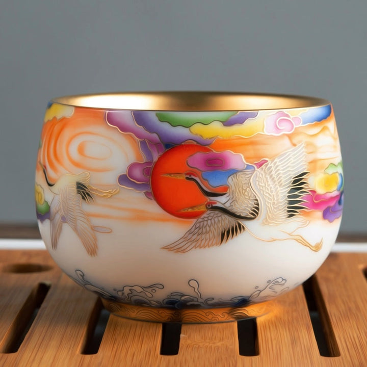 Handcrafted Ceramic Tea Cup 10