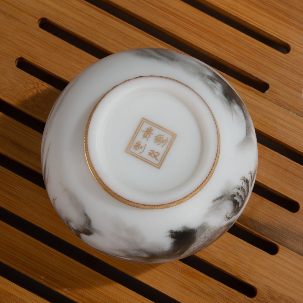Handcrafted Ceramic Tea Cup 4