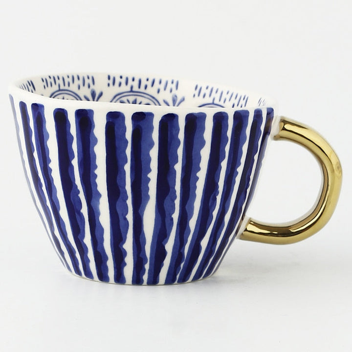 Artisan Glazed Ceramic Mug glaze texture close-up
