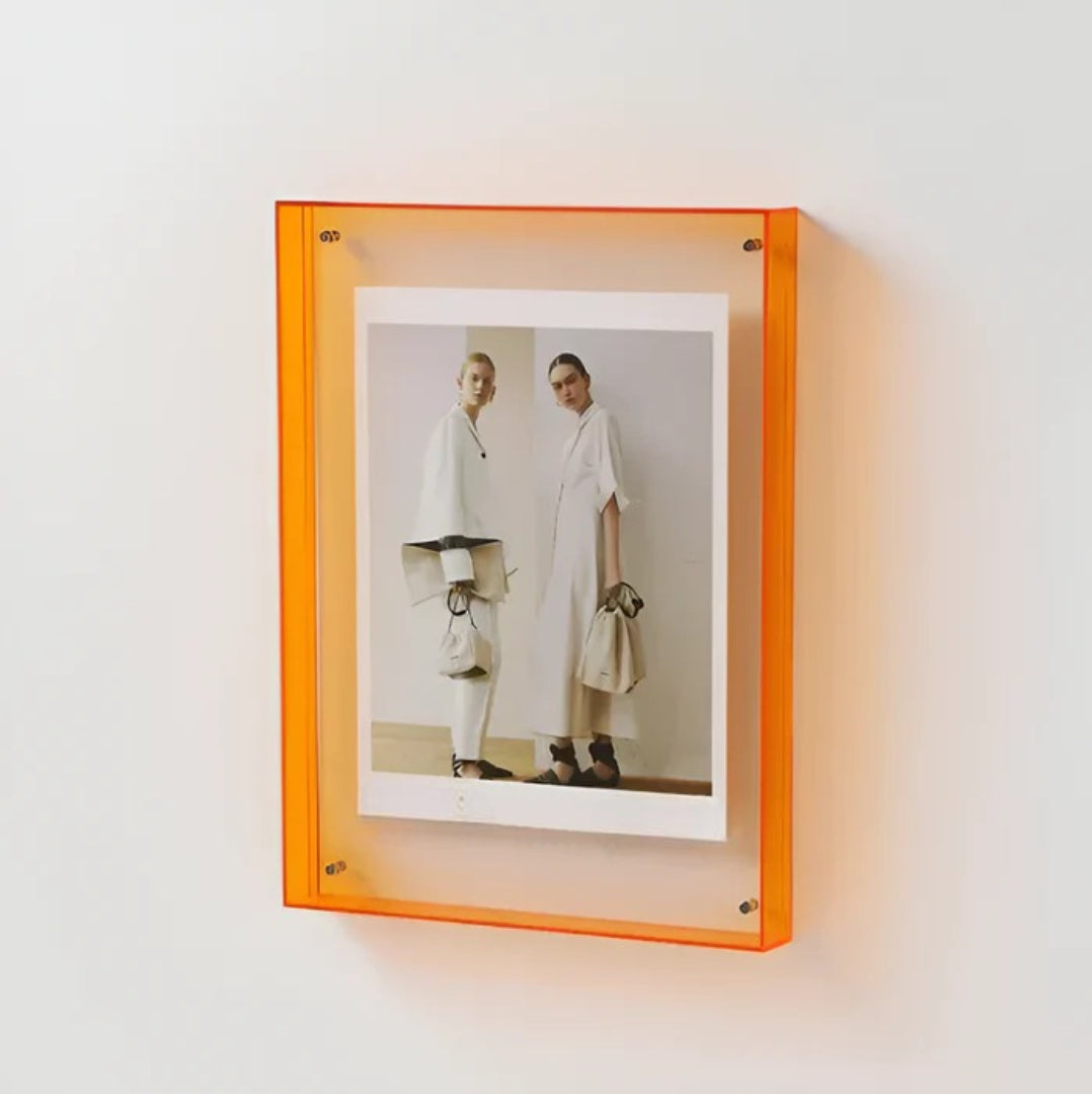 Minimalist Clear Acrylic Photo Frame
