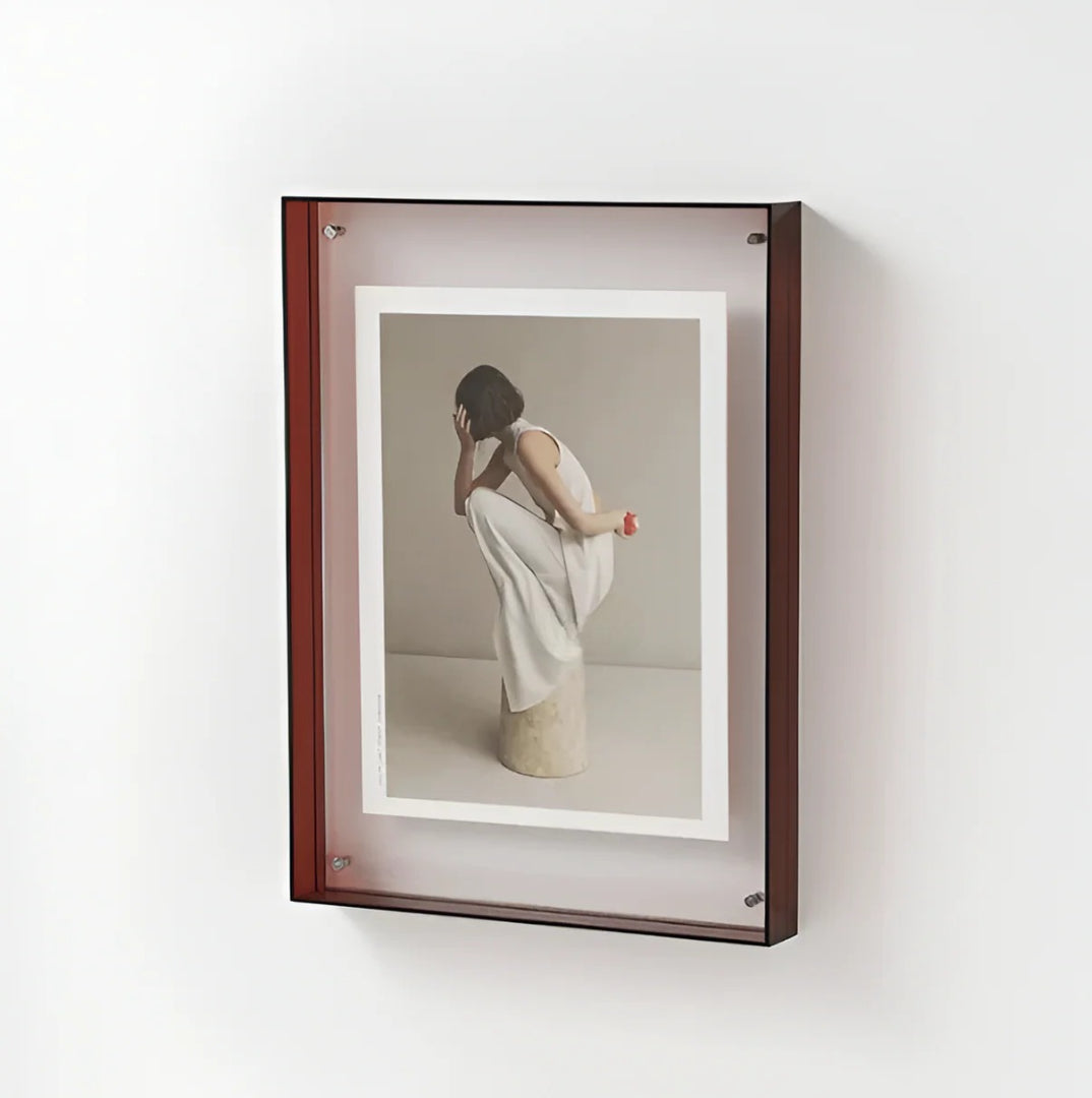 Minimalist Clear Acrylic Photo Frame