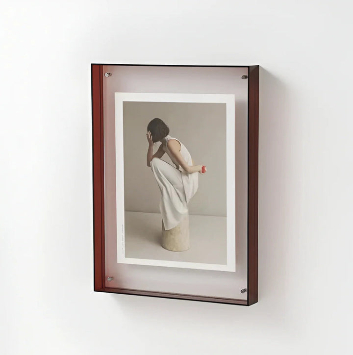 Minimalist Clear Acrylic Photo Frame