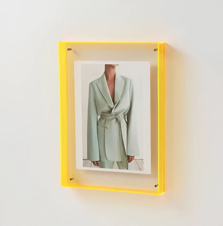 Minimalist Clear Acrylic Photo Frame