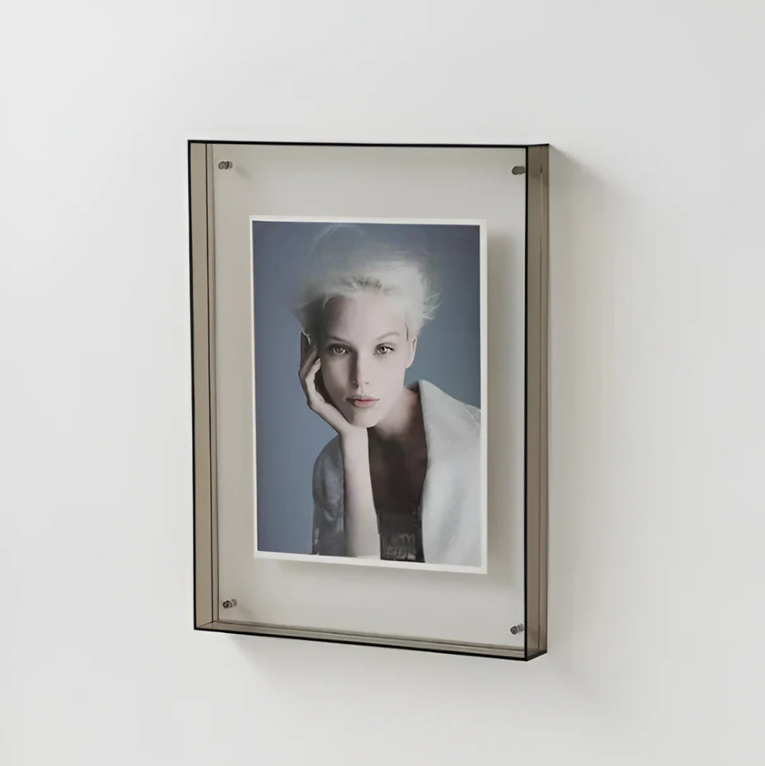 Minimalist Clear Acrylic Photo Frame