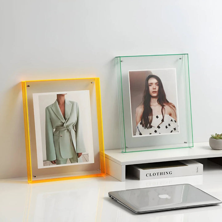 Minimalist Clear Acrylic Photo Frame