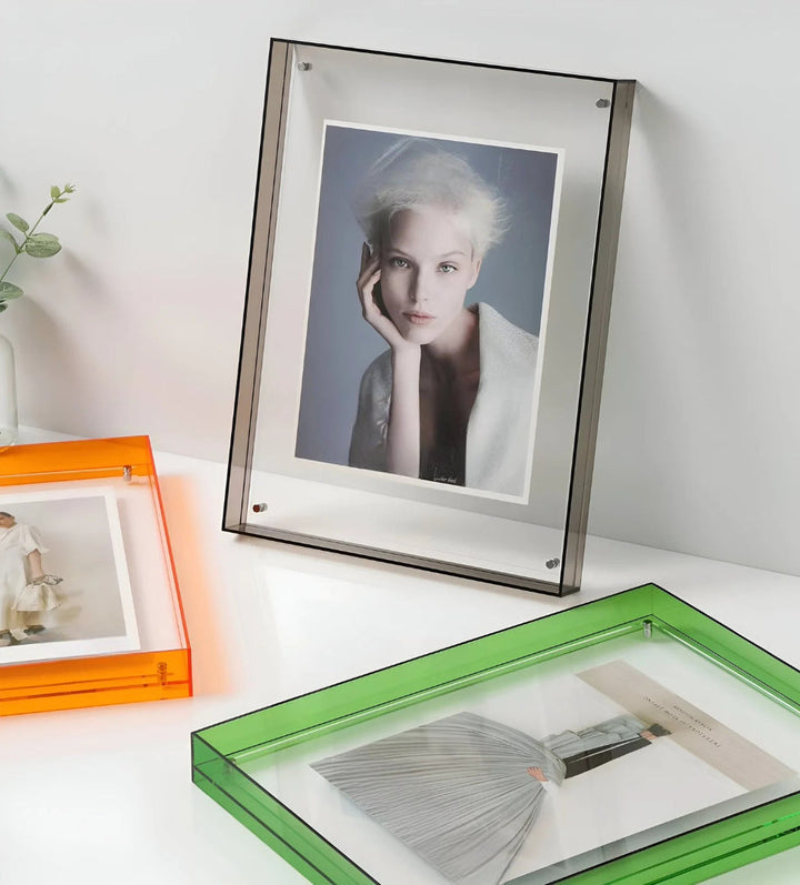 Minimalist Clear Acrylic Photo Frame