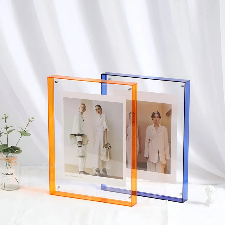 Minimalist Clear Acrylic Photo Frame