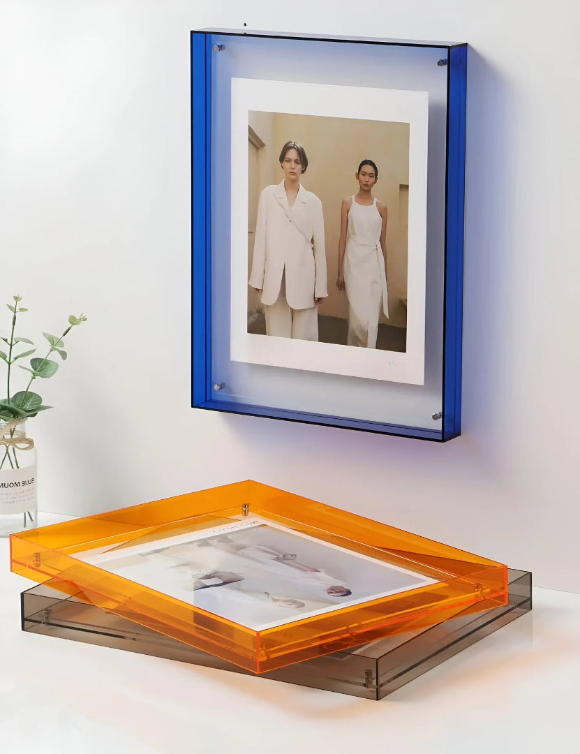 Minimalist Clear Acrylic Photo Frame