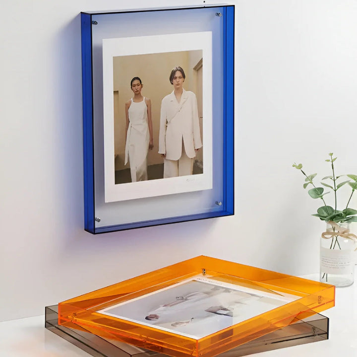 Minimalist Clear Acrylic Photo Frame