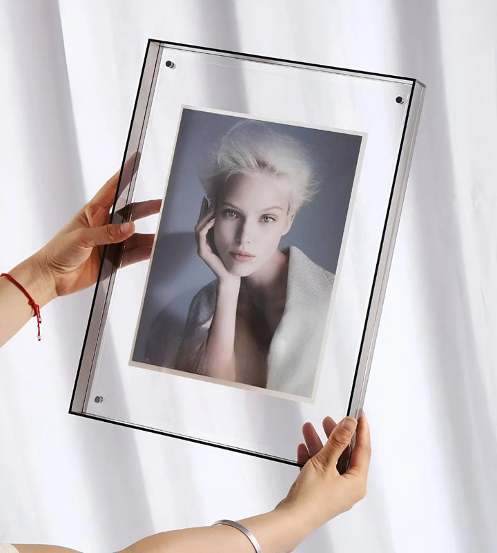 Minimalist Clear Acrylic Photo Frame