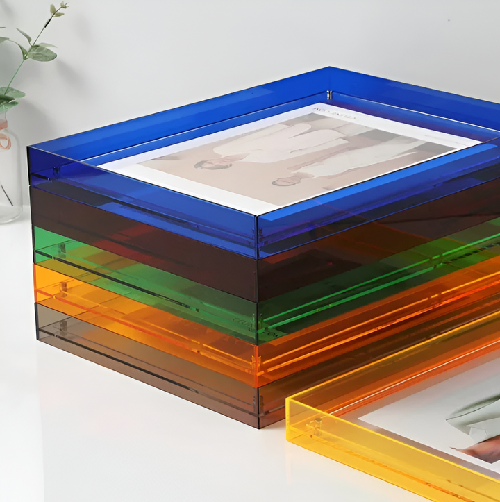 Minimalist Clear Acrylic Photo Frame