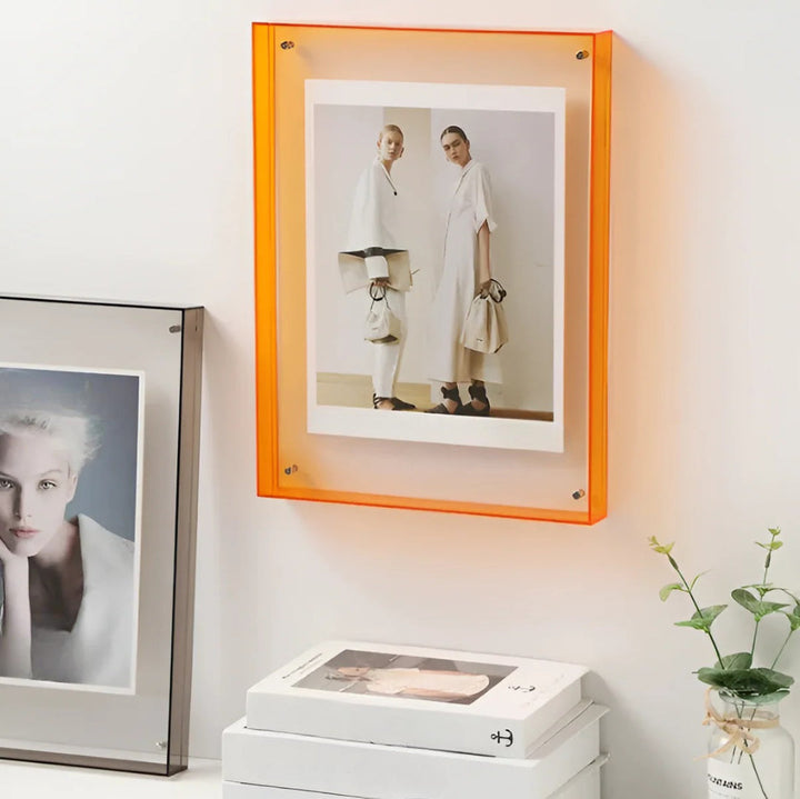 Minimalist Clear Acrylic Photo Frame