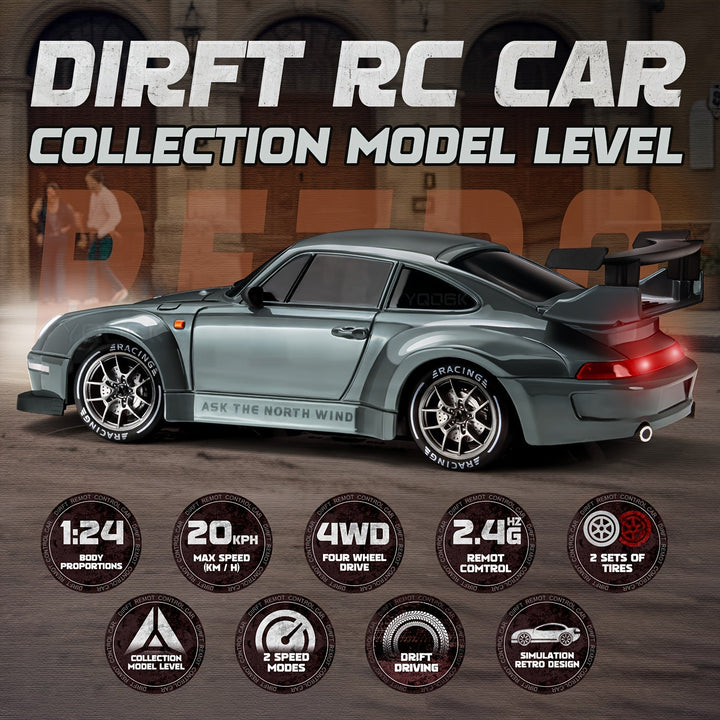 Illuminated RC Drift Car 5
