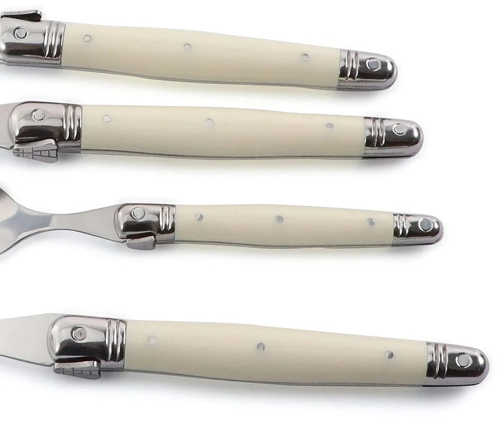 Ivory Handle Stainless Flatware