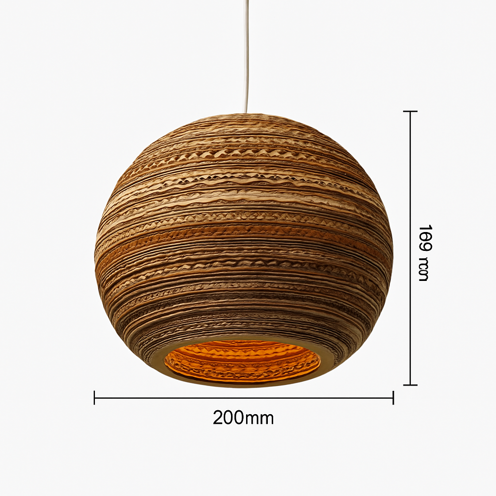 Japandi Pendant Light Fixture 7
