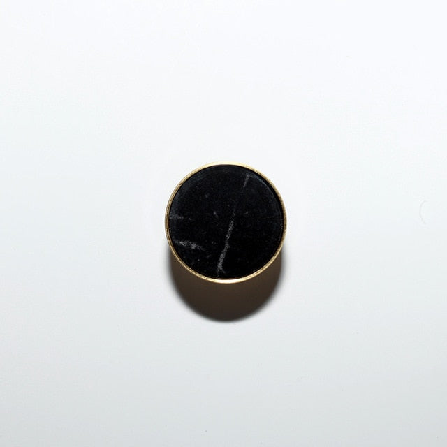 Marbled Resin Cabinet Knobs