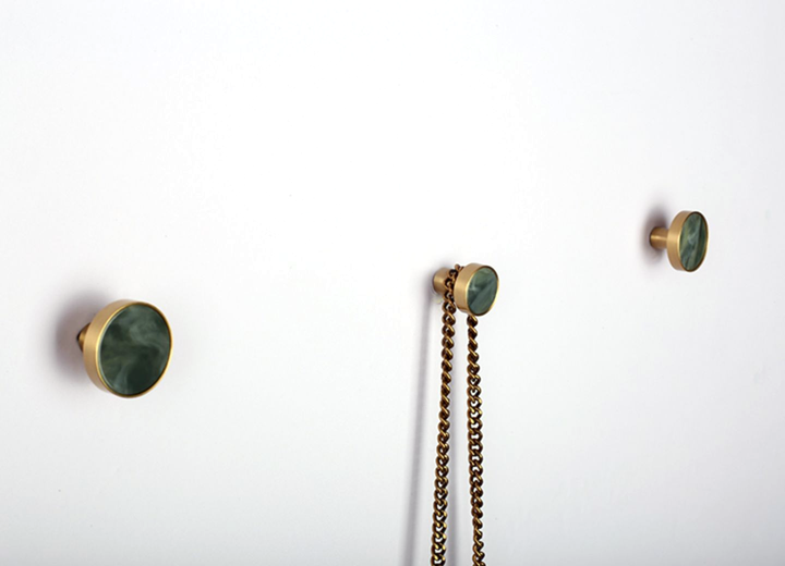Marbled Resin Cabinet Knobs