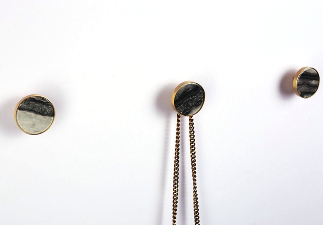 Marbled Resin Cabinet Knobs