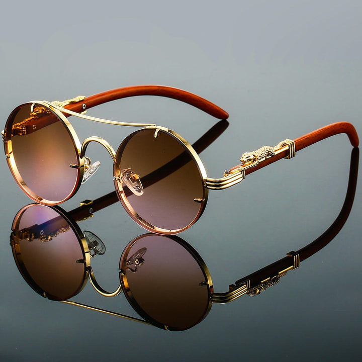 Brown Panthera Shades front view