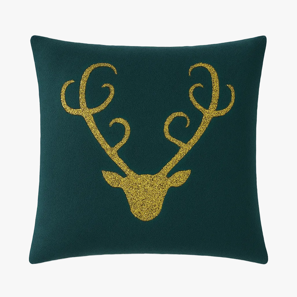 Light Gold Geometric Cushion Cover 0