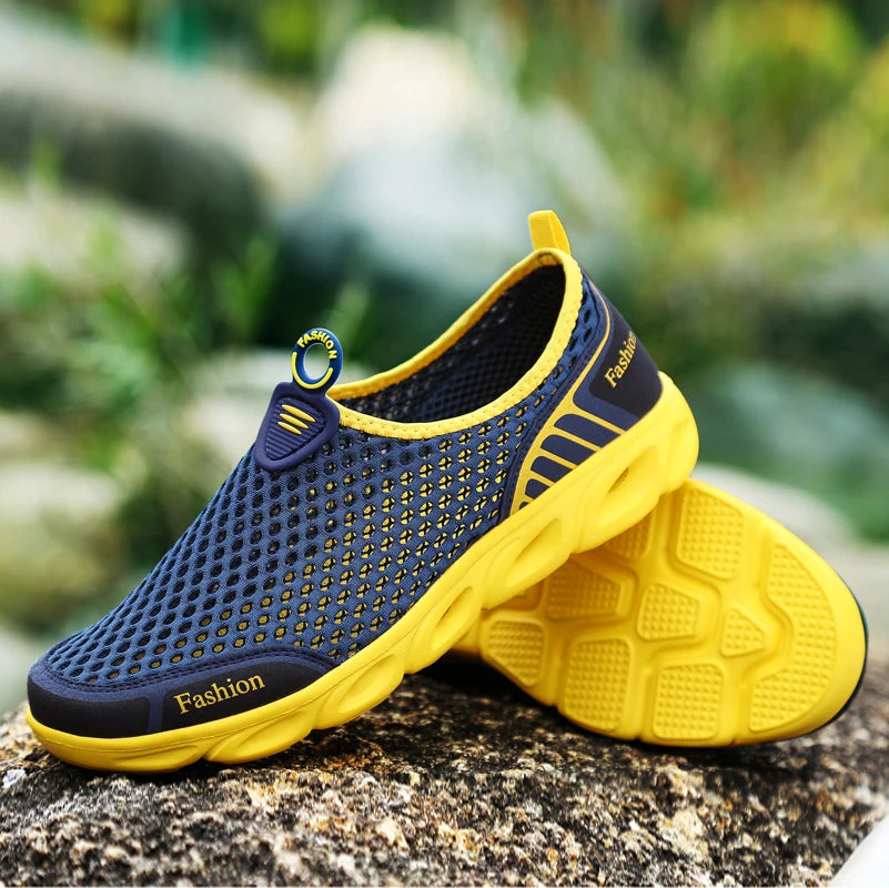 Lightweight Aqua Sneakers 0