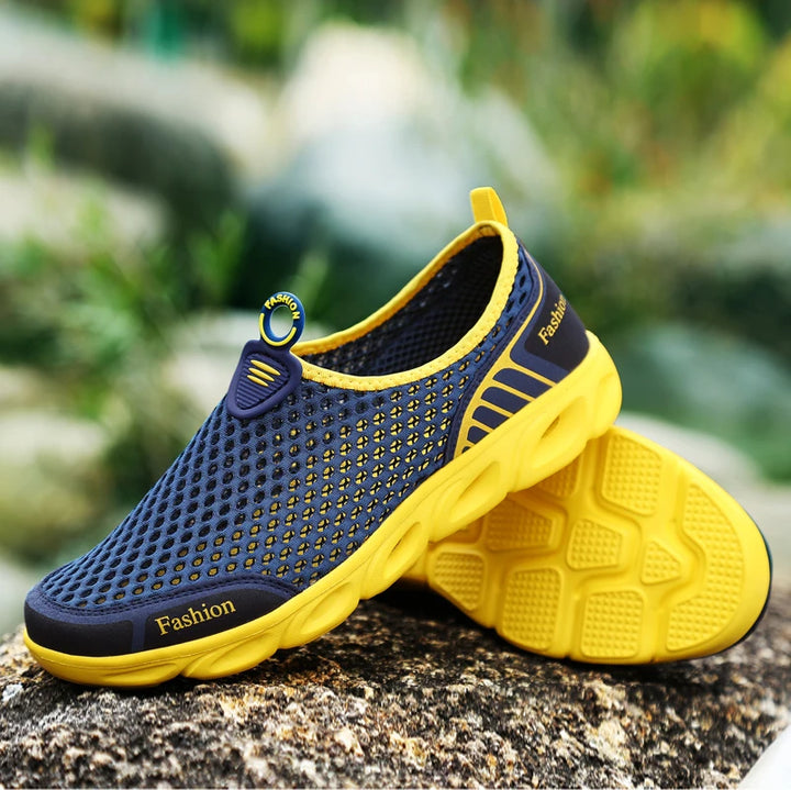 Lightweight Aqua Sneakers 0