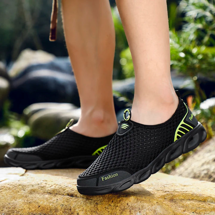 Lightweight Aqua Sneakers 2